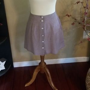 Buttoned Down Skirt